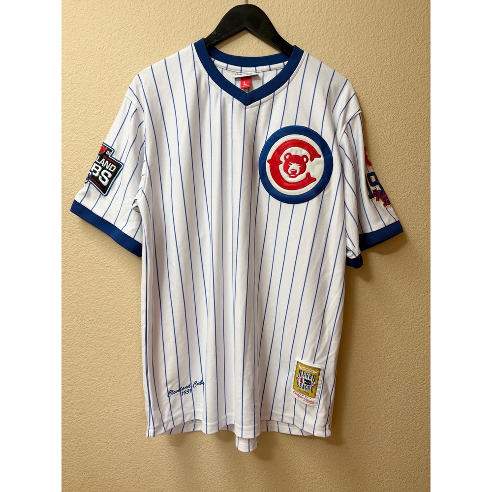 Headgear Classics Negro League Cleveland Cubs 1931 Baseball Jersey White Mens L